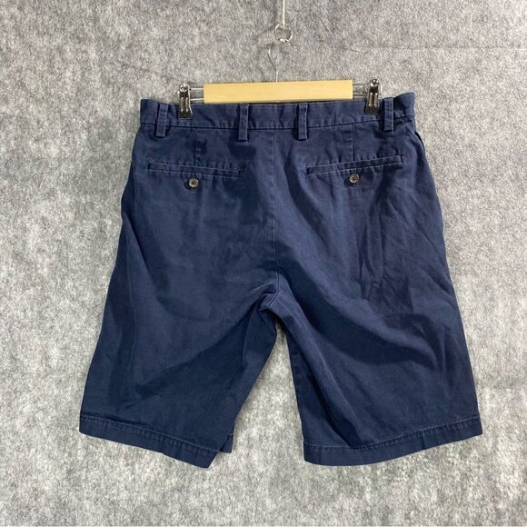 Banana Republic Mens Navy Blue 10in Inseam Emerson Short‎ Size 32 - Picture 2 of 12